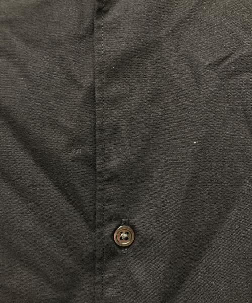 Graphpaper（グラフペーパー）Graphpaper (グラフペーパー) 23SS Fine Wool Tropical L/S Oversized Regular Collar Shirt ブラック サイズ:Fの古着・服飾アイテム