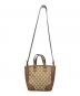 GUCCI (グッチ) 2WAYバッグ ブラウン・ベージュ：90000円
