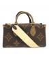 LOUIS VUITTON（ルイ ヴィトン）の古着「2WAYバッグ」｜ブラウン・ベージュ