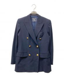 Burberry's（バーバリーズ）の古着「金ボタンダブルジャケット」｜ネイビー