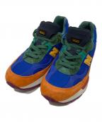 NEW BALANCEニューバランス）の古着「ローカットスニーカー」｜ブルー