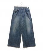 SHINYA KOZUKAシンヤコズカ）の古着「Washed Ordinary City Straight」｜インディゴ