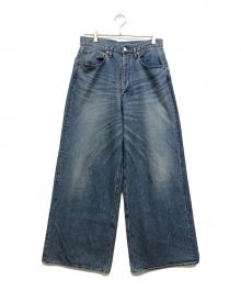 SHINYA KOZUKA（シンヤコズカ）の古着「Washed Ordinary City Straight」｜インディゴ