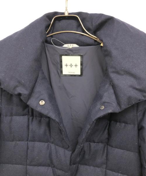 TATRAS（タトラス）TATRAS (タトラス) ウールカシミヤダウンコート ネイビー サイズ:2の古着・服飾アイテム