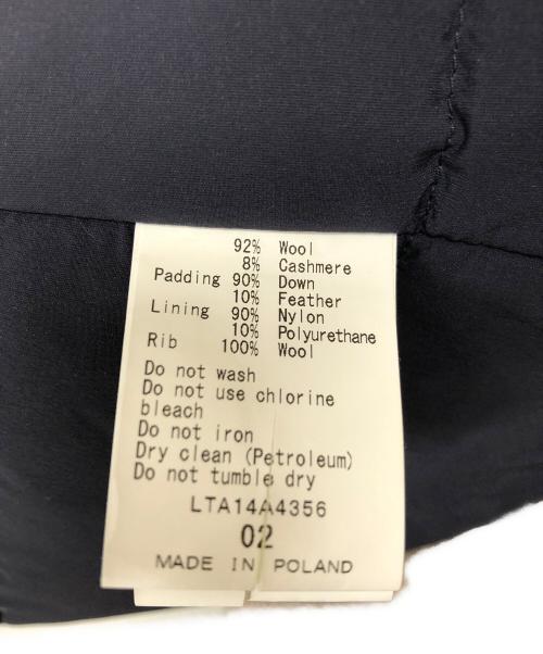 TATRAS（タトラス）TATRAS (タトラス) ウールカシミヤダウンコート ネイビー サイズ:2の古着・服飾アイテム