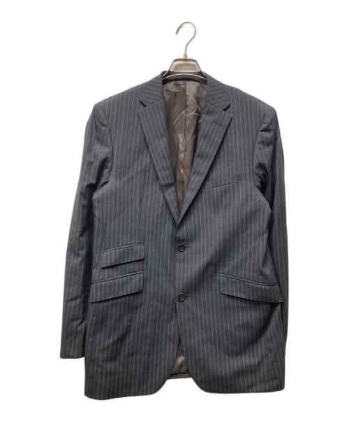 BURBERRY BLACK LABEL（バーバリーブラックレーベル）BURBERRY BLACK LABEL (バーバリーブラックレーベル) セットアップスーツ グレー サイズ:98-86-180　42Lの古着・服飾アイテム