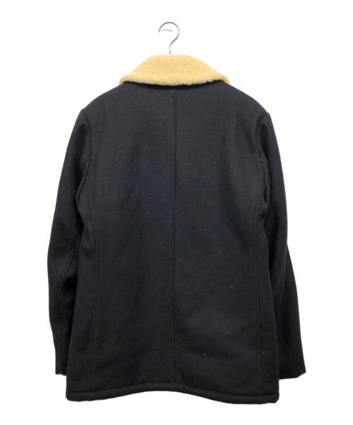Ron Herman（ロンハーマン）Ron Herman (ロンハーマン) Schott (ショット) Pコート ブラック サイズ:42の古着・服飾アイテム