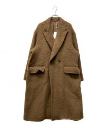 BLURHMS（ブラームス）の古着「Wool Shaggy Chester Coat」｜ブラウン