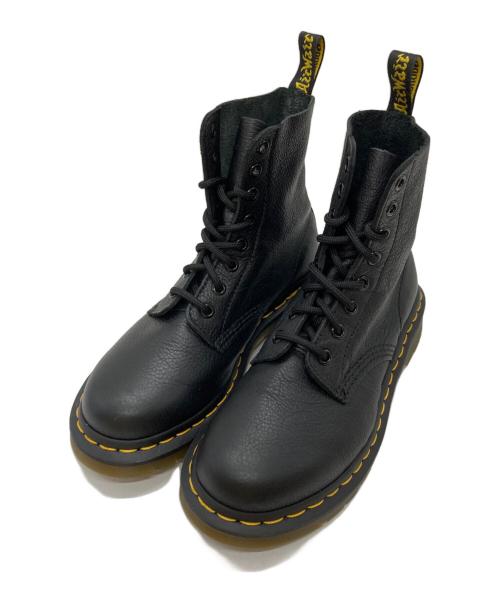 Dr.Martens（ドクターマーチン）Dr.Martens (ドクターマーチン) 8ホールブーツ ブラック サイズ:24の古着・服飾アイテム