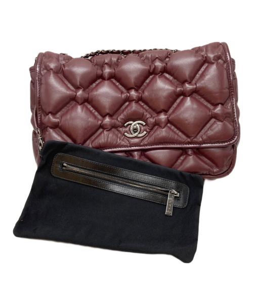 CHANEL（シャネル）CHANEL (シャネル) ショルダーバッグ ボルドーの古着・服飾アイテム