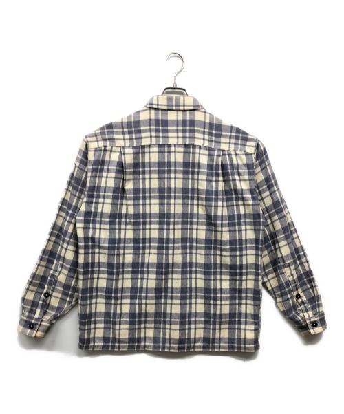 Patagonia（パタゴニア）Patagonia (パタゴニア) シャツ ホワイト×ネイビー サイズ:Sの古着・服飾アイテム