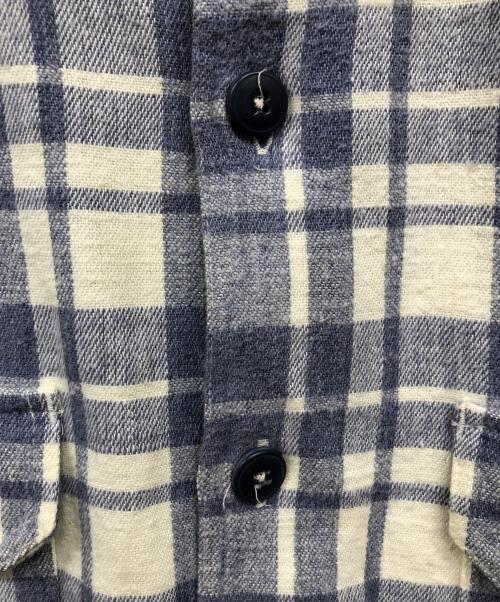 Patagonia（パタゴニア）Patagonia (パタゴニア) シャツ ホワイト×ネイビー サイズ:Sの古着・服飾アイテム