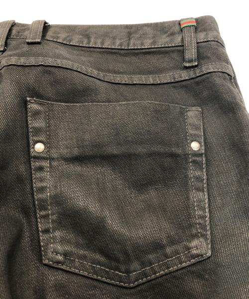 GUCCI（グッチ）GUCCI (グッチ) デニムスキニーパンツ ブラック サイズ:46の古着・服飾アイテム