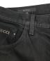 中古・古着 GUCCI (グッチ) デニムスキニーパンツ ブラック サイズ:46：10000円