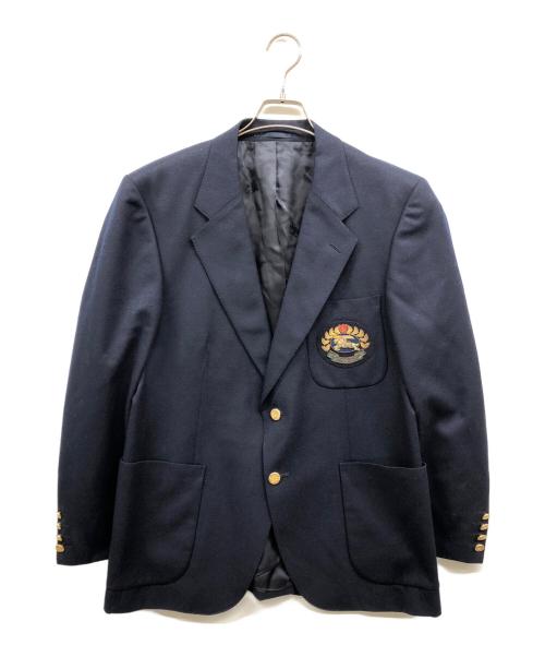Burberry's（バーバリーズ）Burberry's (バーバリーズ) 金ボタン紺ブレザー ネイビー サイズ:50の古着・服飾アイテム