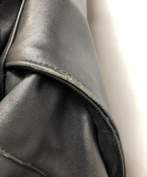 AVIREX（アヴィレックス）AVIREX (アヴィレックス) レザージャケット ブラック サイズ:Sの古着・服飾アイテム