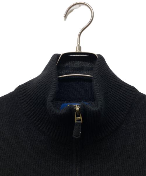 POLO RALPH LAUREN（ポロ・ラルフローレン）POLO RALPH LAUREN (ポロ・ラルフローレン) ハーフジップニット ブラック サイズ:Lの古着・服飾アイテム