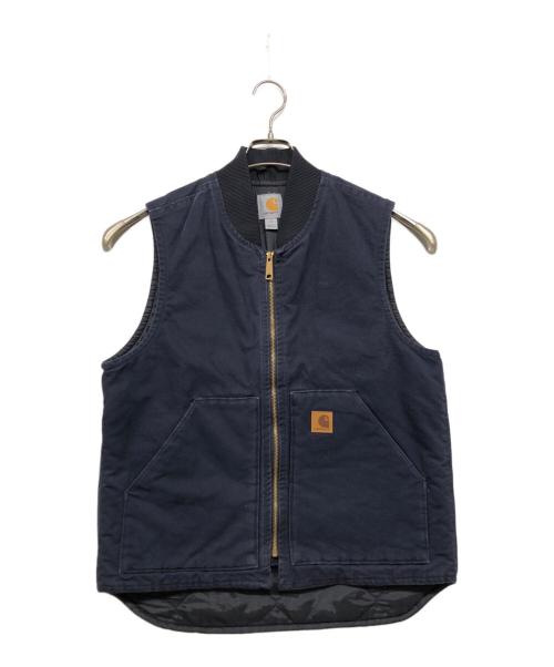 CarHartt（カーハート）CarHartt (カーハート) ダックベスト ネイビー サイズ:Mの古着・服飾アイテム