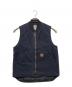 CarHartt（カーハート）の古着「ダックベスト」｜ネイビー