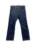 DENIMEドゥニーム）の古着「178セルビッチデニムパンツ」｜インディゴ