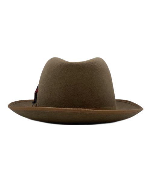 STETSON（ステットソン）STETSON (ステットソン) ウールハット ブラウン サイズ:SIZE 58 7 1/4の古着・服飾アイテム