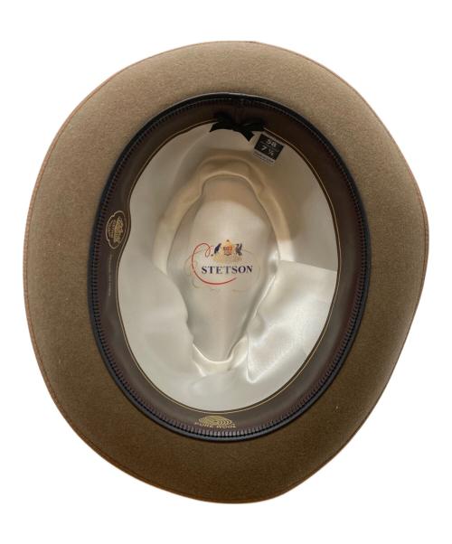 STETSON（ステットソン）STETSON (ステットソン) ウールハット ブラウン サイズ:SIZE 58 7 1/4の古着・服飾アイテム