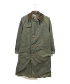Barbourバブアー）の古着「WAX TRENCH COAT」｜グリーン