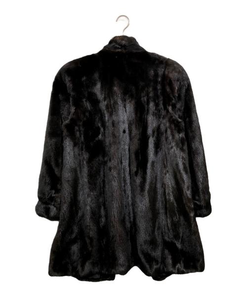 BALENCIAGA（バレンシアガ）BALENCIAGA (バレンシアガ) 毛皮ハーフコート ブラウン サイズ:13の古着・服飾アイテム