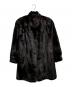 BALENCIAGA（バレンシアガ）の古着「毛皮ハーフコート」｜ブラウン