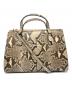 GUCCI（グッチ）の古着「ハンドバッグ」｜ベージュ・ブラウン