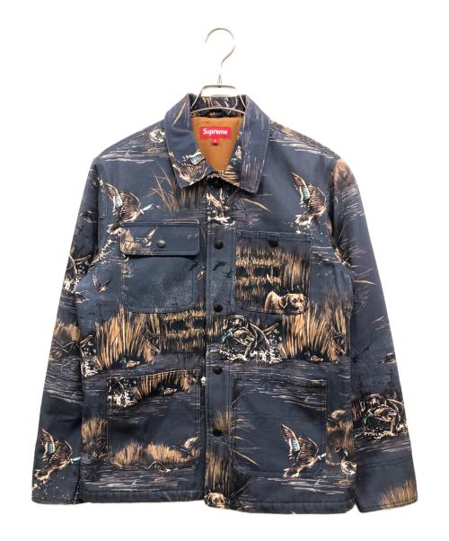 SUPREME（シュプリーム）Supreme (シュプリーム) Dogs & Ducks Choe Coat ネイビー サイズ:Sの古着・服飾アイテム