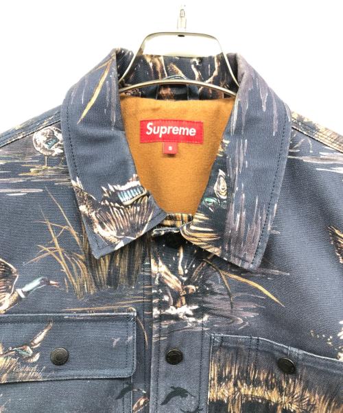 SUPREME（シュプリーム）Supreme (シュプリーム) Dogs & Ducks Choe Coat ネイビー サイズ:Sの古着・服飾アイテム