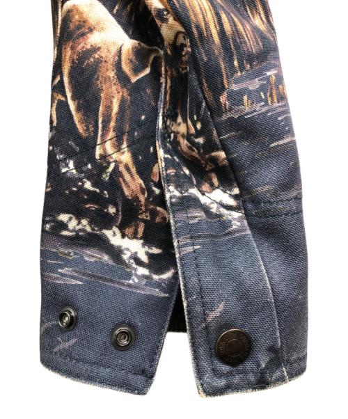 SUPREME（シュプリーム）Supreme (シュプリーム) Dogs & Ducks Choe Coat ネイビー サイズ:Sの古着・服飾アイテム