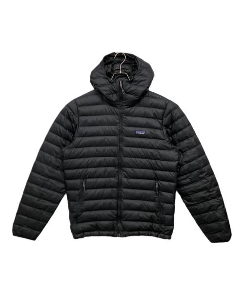 Patagonia（パタゴニア）Patagonia (パタゴニア) ダウンセーターフーディ ー ブラック サイズ:Mの古着・服飾アイテム