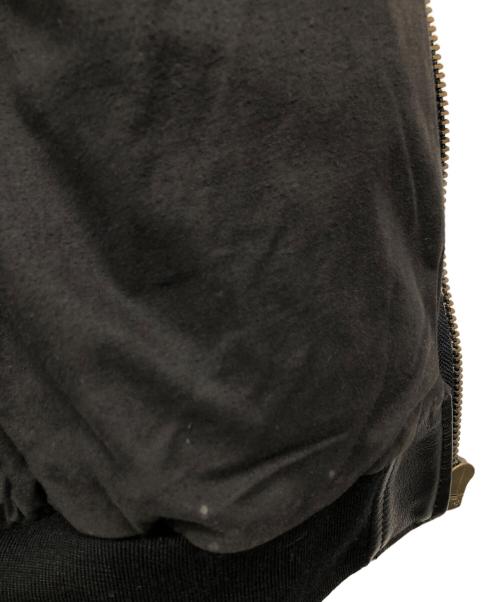 hysteric（ヒステリック）Hysteric (ヒステリック) レザーバーシティージャケット ブラック サイズ:FREEの古着・服飾アイテム
