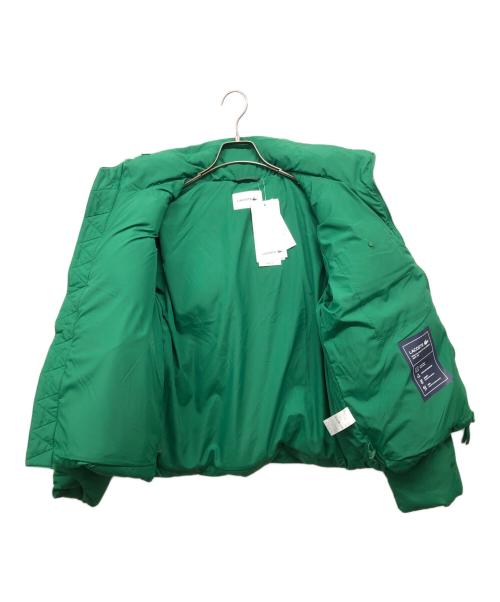 LACOSTE（ラコステ）LACOSTE (ラコステ) バックステッチダウンジャケット グリーン サイズ:38の古着・服飾アイテム