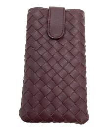 BOTTEGA VENETA（ボッテガベネタ）の古着「イントレチャートケース」｜ブラウン