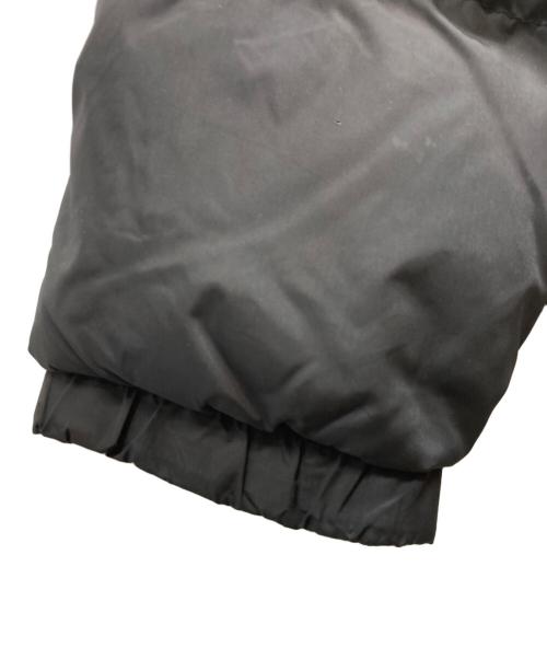 Schott（ショット）Schott (ショット) レザー切替ダウンジャケット ブラック サイズ:40の古着・服飾アイテム