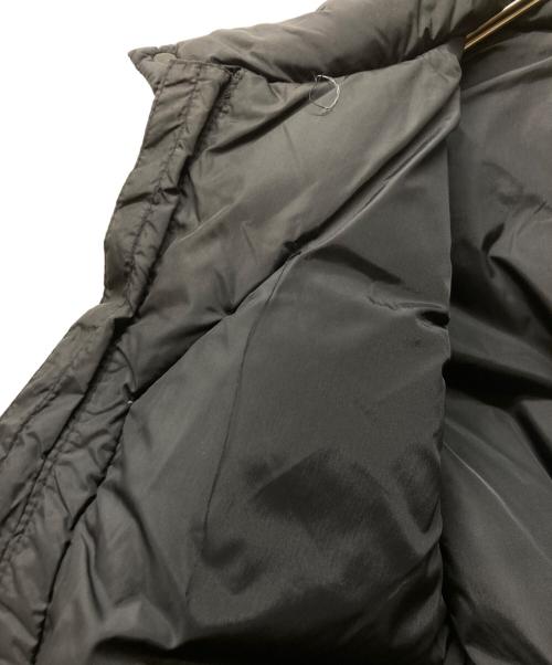 Schott（ショット）Schott (ショット) レザー切替ダウンジャケット ブラック サイズ:40の古着・服飾アイテム