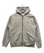 POLO RALPH LAURENポロ・ラルフローレン）の古着「ジップパーカー」｜グレー
