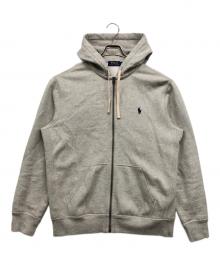 POLO RALPH LAUREN（ポロ・ラルフローレン）の古着「ジップパーカー」｜グレー