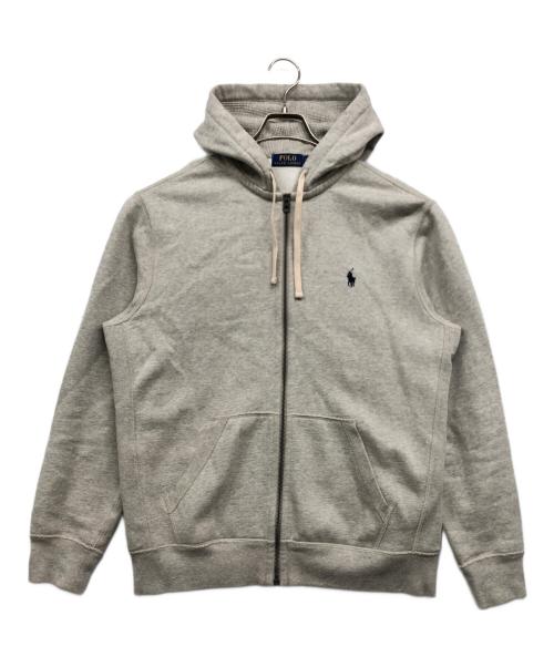 POLO RALPH LAUREN（ポロ・ラルフローレン）POLO RALPH LAUREN (ポロ・ラルフローレン) ジップパーカー グレー サイズ:Lの古着・服飾アイテム