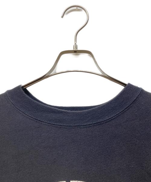 Champion REVERSE WEAVE（チャンピオン リバース ウィーブ）Champion REVERSE WEAVE (チャンピオン リバース ウィーブ) 三段カレッジロゴスウェット ブラック サイズ:XLの古着・服飾アイテム