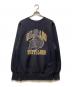 Champion REVERSE WEAVE（チャンピオン リバース ウィーブ）の古着「三段カレッジロゴスウェット」｜ブラック
