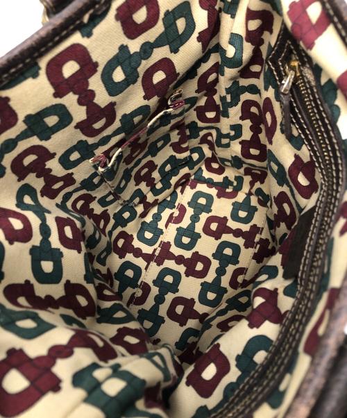 GUCCI（グッチ）GUCCI (グッチ) GGショルダーバッグ ブラウンの古着・服飾アイテム