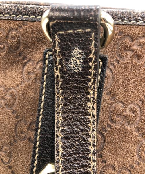 GUCCI（グッチ）GUCCI (グッチ) GGショルダーバッグ ブラウンの古着・服飾アイテム