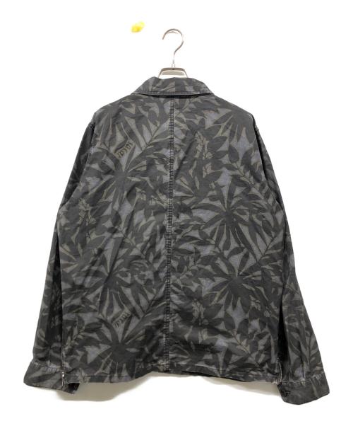 sacai（サカイ）sacai (サカイ) グラフィックシャツブルゾン ブラウン サイズ:2の古着・服飾アイテム