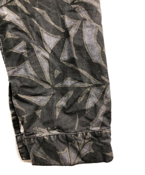 sacai（サカイ）sacai (サカイ) グラフィックシャツブルゾン ブラウン サイズ:2の古着・服飾アイテム