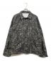 sacai（サカイ）の古着「グラフィックシャツブルゾン」｜ブラウン