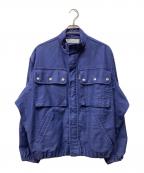 DAIRIKUダイリク）の古着「Mole Skin Military Jacket」｜ブルー